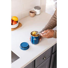 Load image into Gallery viewer, STANLEY Adventure To-Go Food Jar 18 oz | Vacuum Insulated Food Container | Wide Mouth Screw On Lid | Packable for Travel | Stainless Steel with Leakproof Lid | BPA-Free | Frost_398
