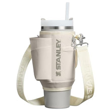Load image into Gallery viewer, STANLEY All Day Quencher Carry All for 30 oz Tumbler with Handle | Crossbody Bag with Phone Holder Pocket, Card Sleeve &amp; Detachable Strap | Water Bottle Carrier Bag | BPA-Free | Cream_1
