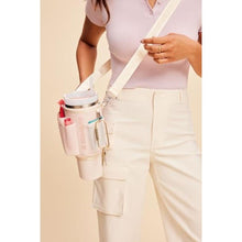 Load image into Gallery viewer, STANLEY All Day Quencher Carry All for 40 oz Tumbler with Handle | Crossbody Bag with Phone Holder Pocket, Card Sleeve &amp; Detachable Strap | Water Bottle Carrier Bag | BPA-Free | Mist_610
