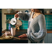 Load image into Gallery viewer, STANLEY Cafe To Go Travel Mug 16 oz | Leakproof Two-Part Drink Through Lid | Tumbler Cup for Coffee, Tea and Drinks | Insulated Stainless Steel Coffee Mug | BPA-Free | Frost_98
