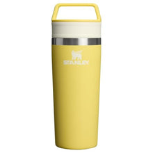 Load image into Gallery viewer, STANLEY Cafe To Go Travel Mug 16 oz | Leakproof Two-Part Drink Through Lid | Tumbler Cup for Coffee, Tea and Drinks | Insulated Stainless Steel Coffee Mug | BPA-Free | Daffodil_1
