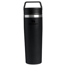 Load image into Gallery viewer, STANLEY Cafe To Go Travel Mug 20 oz | Leakproof Two-Part Drink Through Lid | Tumbler Cup for Coffee, Tea and Drinks | Insulated Stainless Steel Coffee Mug | BPA-Free | Black 2.0_1
