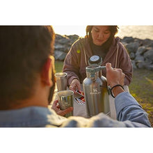 Load image into Gallery viewer, Stanley Classic Easy-Pour Growler 64 oz | Keeps Beer Cold or Coffee Hot | Leakproof Steel Lined Lid and Easy to Carry Handle | Insulated Stainless Steel | BPA-Free | Stainless Steel Shale, StainlessSteelShale_6866
