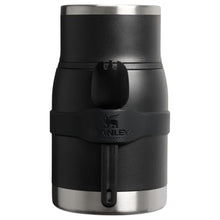 Load image into Gallery viewer, STANLEY Classic Food Jar and Spork 24 oz | Vacuum Insulated Food Container | Wide Mouth Screw On Lid | Packable for Travel | Stainless Steel with Leakproof Lid | BPA-Free | Black 2.0_1
