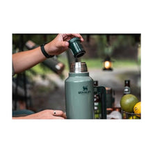 Load image into Gallery viewer, Stanley Classic Legendary Vacuum Bottle 2.0 qt | Wide Mouth with Leakproof Cup Lid | Keep Drinks Hot or Cold | Packable for Travel | Insulated Stainless Steel Thermos | BPA-Free | Hammertone Silver, HammertoneSilver_6482
