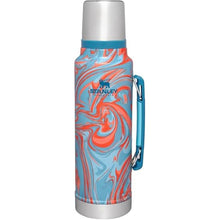 Load image into Gallery viewer, Stanley Classic Legendary Vacuum Bottle 1.5 qt | Wide Mouth with Leakproof Cup Lid | Keep Drinks Hot or Cold | Packable for Travel | Insulated Stainless Steel Thermal Bottle | BPA-Free | Pool Swirl_1
