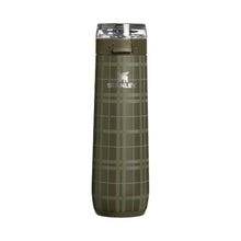 Load image into Gallery viewer, STANLEY Flowstate Spring Bottle, 20 oz, Peat Moss Plaid, PeatMossPlaid_1
