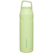 Load image into Gallery viewer, STANLEY IceFlow Cap and Carry Water Bottle 36 oz | Wide Mouth Twist Lid | Lightweight and Leakproof for Travel and Sports | Insulated Stainless Steel | BPA-Free | Citron_1
