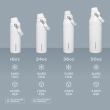 Load image into Gallery viewer, Stanley IceFlow Fast Flow Water Bottle 16 oz | Angled Spout Lid | Lightweight and Leakproof for Travel and Sports | Insulated Stainless Steel | BPA-Free |Tigerlily_6614
