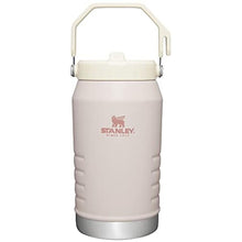Load image into Gallery viewer, Stanley IceFlow Flip Straw Jug with Handle 64 oz| Twist On Lid and Flip Up Straw | Leak Resistant for Travel and Sports | Insulated Stainless Steel | BPA-Free | Rose Quartz, RoseQuartz_1
