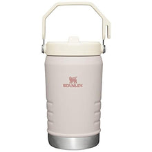 Load image into Gallery viewer, Stanley IceFlow Flip Straw Jug with Handle 40 oz| Twist On Lid and Flip Up Straw | Leak Resistant for Travel and Sports | Insulated Stainless Steel | BPA-Free | Rose Quartz, RoseQuartz_1
