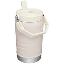 Load image into Gallery viewer, Stanley IceFlow Flip Straw Jug with Handle 40 oz| Twist On Lid and Flip Up Straw | Leak Resistant for Travel and Sports | Insulated Stainless Steel | BPA-Free | Rose Quartz, RoseQuartz_6859
