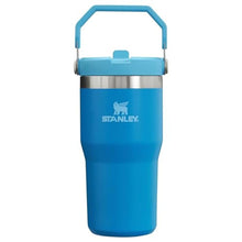 Load image into Gallery viewer, Stanley IceFlow Flip Straw Tumbler with Handle 20 oz | Twist On Lid and Flip Up Straw | Leak Resistant Water Bottle | Insulated Stainless Steel |BPA-Free | Azure_1
