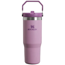 Load image into Gallery viewer, Stanley IceFlow Flip Straw Tumbler with Handle 30 oz | Twist On Lid and Flip Up Straw | Leak Resistant Water Bottle | Insulated Stainless Steel |BPA-Free | Lilac_1
