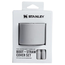 Load image into Gallery viewer, STANLEY Quencher Boot and Straw Cover Cap | Anti-Slip Silicone Protector for 20 &amp; 30 oz Tumbler with Handle | Accessory Set for Stainless Steel Drinking Cup | BPA-Free | Ash_1
