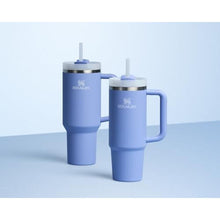 Load image into Gallery viewer, STANLEY Quencher H2.0 Tumbler with Handle and Straw 30 oz | Flowstate 3-Position Lid | Cup Holder Compatible for Travel | Insulated Stainless Steel Cup | BPA-Free | Hydrangea_4277
