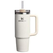 Load image into Gallery viewer, STANLEY Quencher H2.0 Tumbler with Handle and Straw 30 oz | Flowstate 3-Position Lid | Cup Holder Compatible for Travel | Insulated Stainless Steel Cup | BPA-Free | Fluted Cream Gloss, FlutedCreamGloss_1
