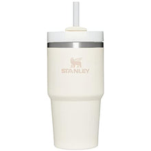 Load image into Gallery viewer, STANLEY Quencher H2.0 Tumbler with Straw 20 oz | Flowstate 3-Position Lid | Cup Holder Compatible for Travel | Insulated Stainless Steel Cup | BPA-Free | Cream_1
