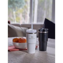 Load image into Gallery viewer, STANLEY Quencher H2.0 Tumbler with Straw 14 oz | Flowstate 3-Position Lid | Cup Holder Compatible for Travel | Insulated Stainless Steel Cup | BPA-Free | Black 2.0_1192
