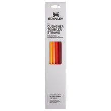 Load image into Gallery viewer, Stanley Quencher Tumbler Straws for 30 oz | Reusable Replacement Straws for Tumbler with Handle | Stainless Steel Drinking Cup Accessory | BPA-Free | Red-Orange Multi Pack, RedOrangeMultiPack_1
