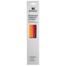 Load image into Gallery viewer, Stanley Quencher Tumbler Straws for 30 oz | Reusable Replacement Straws for Tumbler with Handle | Stainless Steel Drinking Cup Accessory | BPA-Free | Red-Orange Multi Pack, RedOrangeMultiPack_1351
