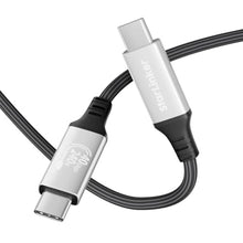 Load image into Gallery viewer, StarLinker USB4 Cable 240W 6.6Ft [USB-IF Certified], PD Charging, Supports 40Gbps Data Sync and 8K/5K@60HZ, Compatible with Thunderbolt 4/3, USB3, USB C, Lenovo, MacBook, SSD, Monitor, Docking, Black_1
