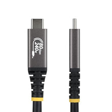 Load image into Gallery viewer, StarTech 3.3ft/1m USB-C to USB-C USB4 Cable, 80Gbps, 240W PD, 8K, Black_987
