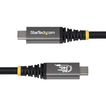 Load image into Gallery viewer, StarTech 3.3ft/1m USB-C to USB-C USB4 Cable, 80Gbps, 240W PD, 8K, Black_988
