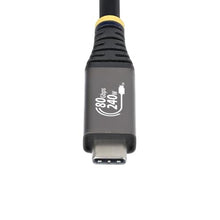 Load image into Gallery viewer, StarTech 3.3ft/1m USB-C to USB-C USB4 Cable, 80Gbps, 240W PD, 8K, Black_989
