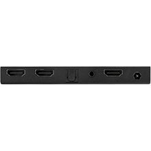Load image into Gallery viewer, StarTech HDMI Splitter, 1 to 2, 4K 60Hz HDMI 2.0b, Scaler, EDID Copy, HDR, Black_6446
