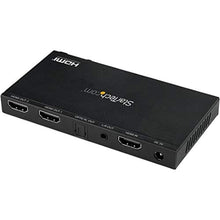 Load image into Gallery viewer, StarTech HDMI Splitter, 1 to 2, 4K 60Hz HDMI 2.0b, Scaler, EDID Copy, HDR, Black_6447
