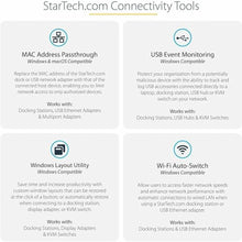 Load image into Gallery viewer, StarTech Hybrid USB-A &amp; USB-C Dual 4K Dock, DP, HDMI, 6-Port USB 5Gbps, GbE, BlackGray_5934
