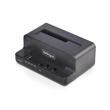 Load image into Gallery viewer, StarTech M.2 NVMe to 2.5/3.5in SATA Duplicator Dock, 27GB/min, USB 10Gbps, Black_1
