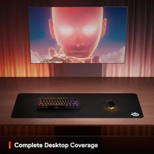 Load image into Gallery viewer, SteelSeries QcK Gaming Mouse Pad - XXL Cloth - Peak Tracking and Stability - Esports Mousepad - Never-Slip - Full Desk Coverage_671
