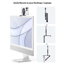 Load image into Gallery viewer, Stouchi Mag-Safe Continuity Camera Mount for Desktop Monitor, Grey_7804
