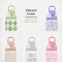Load image into Gallery viewer, Strawberry Bow Insulated Stainless Steel Water Bottle with Straw for Sports and Travel, 32oz, Gifts for Women Girls Friends Teens Birthday Christmas_2006
