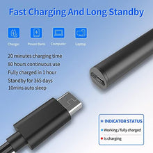 Load image into Gallery viewer, Stylus Pen for HP Envy X360 Pavilion X360 Specter X360 Spectre X2 Envy X2 Rechargeable MPP 2.0 Tilt Active Pen with 4096 Pressure Sensitivity, Palm Rejection, Magnetic Attachment Function, Black_2256
