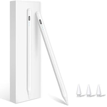 Load image into Gallery viewer, Stylus Pen for iPad (2026-2018), Fast Charge Pencil for iPad A16 11th/10/9/8/7/6 Gen, Air M4/M3/M2/11/13"/5/4/3rd, Pro M4 M5 11"/13"/12.9", Mini A17 Pro 7/6/5th, Palm Rejection Tilt Sensitivity, White_1
