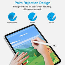 Load image into Gallery viewer, Stylus Pen for iPad (2026-2018), Fast Charge Pencil for iPad A16 11th/10/9/8/7/6 Gen, Air M4/M3/M2/11/13"/5/4/3rd, Pro M4 M5 11"/13"/12.9", Mini A17 Pro 7/6/5th, Palm Rejection Tilt Sensitivity, White_1559
