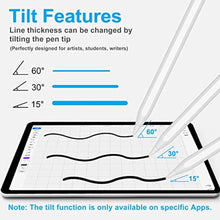 Load image into Gallery viewer, Stylus Pen for iPad (2026-2018), Fast Charge Pencil for iPad A16 11th/10/9/8/7/6 Gen, Air M4/M3/M2/11/13"/5/4/3rd, Pro M4 M5 11"/13"/12.9", Mini A17 Pro 7/6/5th, Palm Rejection Tilt Sensitivity, White_1560
