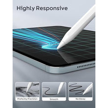 Load image into Gallery viewer, Stylus Pen for iPad Pencil 9th&amp;10th Generation, 10 Mins Fast Charge for Apple Pencil 1st/2nd, 6/7/8/9/10/11/A16, Pro 11"/12.9"/M4, Air 3/4/5/M2/M3, Mini 5/6 with Palm Rejection, Tilt Sensitivity, Awhite_554

