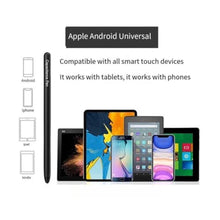Load image into Gallery viewer, Stylus Pen for Samsung Galaxy Tab A7/A7lite/A8/A8plus/A9/A9Plus Compatible with iPad/Android/Fire HD/Microsoft/Surface All Touch Devices Universal High Sensitive Pen (2 pcs), pcsblack_8295
