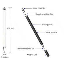 Load image into Gallery viewer, Stylus Pen for Samsung Galaxy Tab Tab A11+ / A9+ / A8 / A7 / A7 Lite, High Sensitivity &amp; Precision Capacitive, Stylus Pen for iPad and All Touch Devices (Black)_4779
