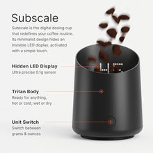 Load image into Gallery viewer, Subminimal SubScale Digital Dosing Cup with LED Display - Black_880

