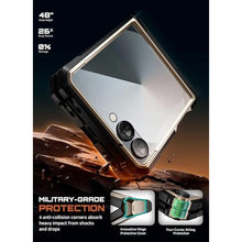 Load image into Gallery viewer, SUPCASE for Samsung Galaxy Z Flip 7 Case with Stand &amp; Front Screen Protector (Unicorn Beetle Grip), [Support MagSafe] [Hinge Protection] Full Body Military-Grade Rugged Back Phone Cover, Desert_4431
