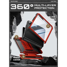 Load image into Gallery viewer, SUPCASE for Samsung Galaxy Z Flip 7 Case with Built-in Stand &amp; Belt-Clip (Unicorn Beetle Pro), [Hinge Protection] [Front Tempered Glass Screen Protector] Full Body Military-Grade Phone Cover, Ruddy_4382
