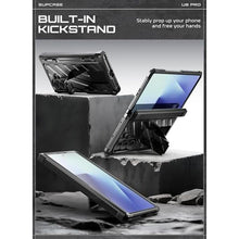 Load image into Gallery viewer, SUPCASE for Samsung Galaxy Z Fold 7 Case with Kickstand (UB Pro), [Built-in Tempered Glass Screen Protector] [Hinge Coverage] [Military-Grade Protection] Full-Body Heavy-Duty Rugged Phone Case, Black_4431

