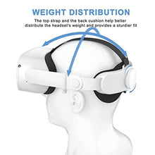 Load image into Gallery viewer, SUPERUS Head Strap &amp; Glasses Spacer Compatible with Oculus/Meta Quest 2 Accessories, Enhanced Comfort, Reduce Head Pressure, and Prevent Your Glasses from Scratching VR Lenses (Black), HeadStrapGlassesSpacer_8220
