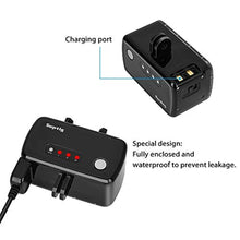 Load image into Gallery viewer, Suptig Waterproof Light Underwater Light for Gopro Hero 13, Hero 12,11,10, 9, 8, 7, 6, 5, 4, 3,2, DJI osmo, Akaso, Insta 360 and Canon Nikon Sony Olympus SLR Cameras Waterproof 180ft(55m), black_8491
