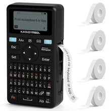 Load image into Gallery viewer, SUPVAN E11 Keyboard &amp; Bluetooth Label Maker Machine, Black_1
